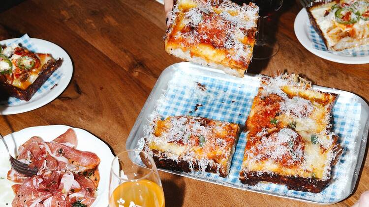 Ria’s pizza restaurant in London