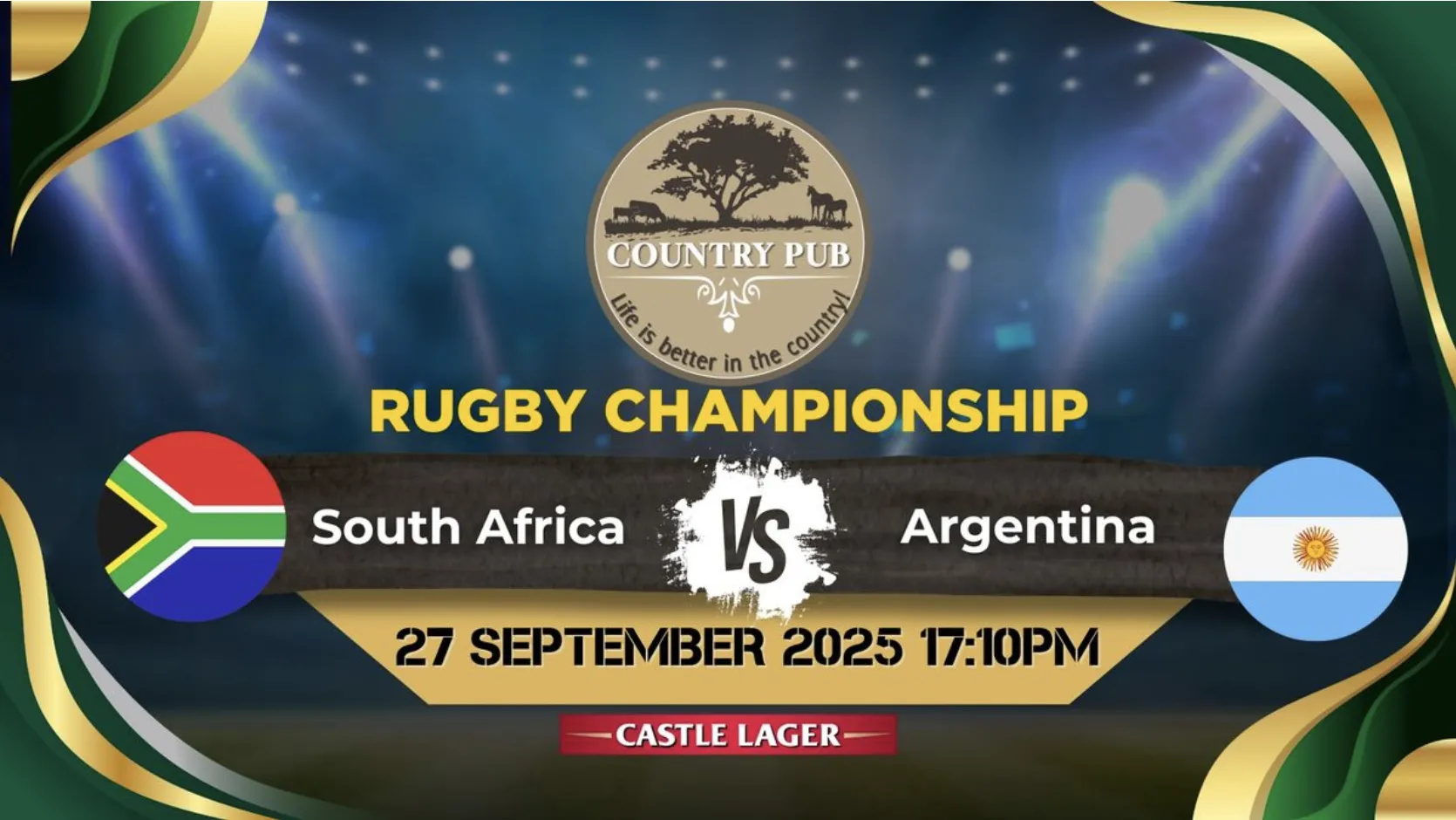 Rugby at the Country Pub Kyalami