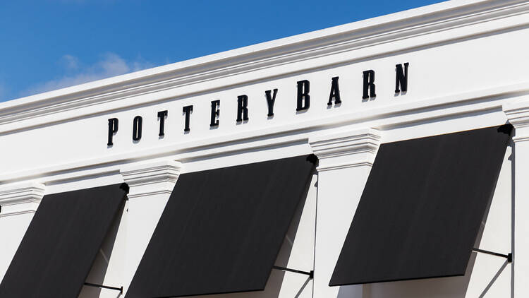 Pottery Barn store in the USA