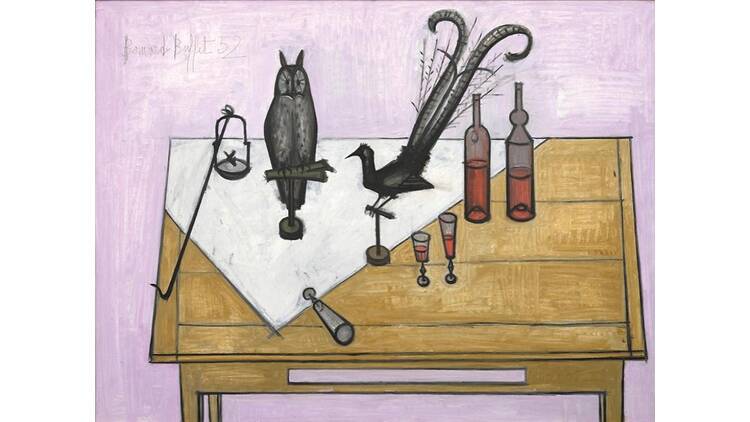 ベルナール・ビュフェ―「線」に命を捧げた孤高の画家―