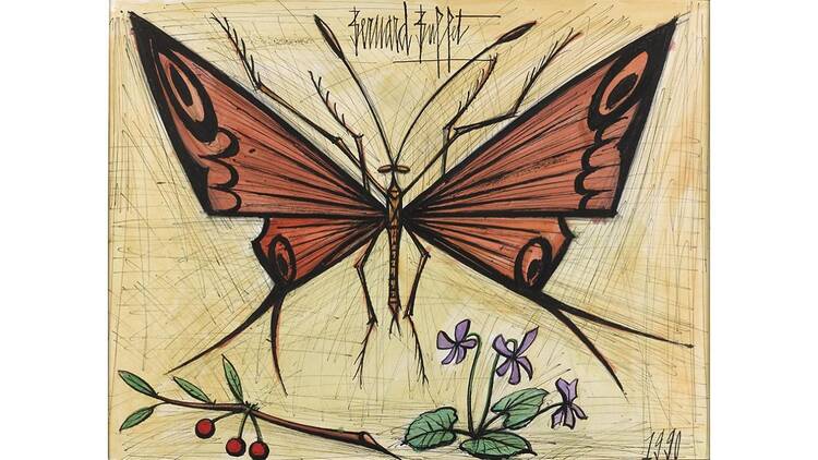 ベルナール・ビュフェ美術館所蔵 ベルナール・ビュフェ―「線」に命を