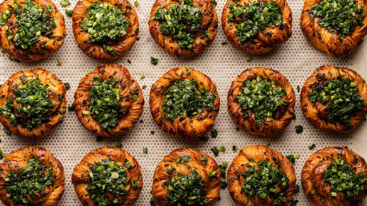 Bakehouse The Peak Mala Scallion Danish