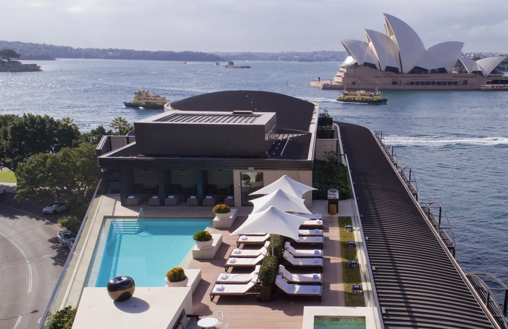 NYE at Park Hyatt Sydney's rooftop