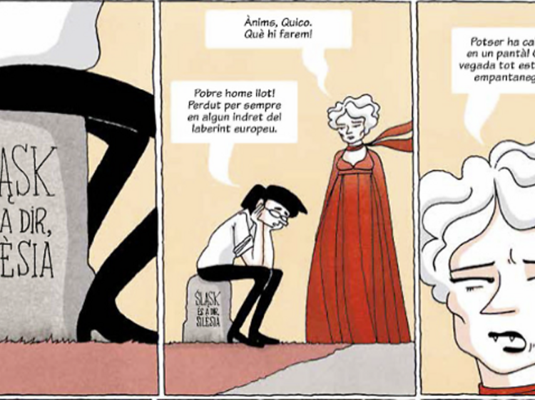 Javier Pérez Andújar publica el seu primer llibre en català (i és un còmic-road-movie vampíric, entre El Clot i Transilvània!)