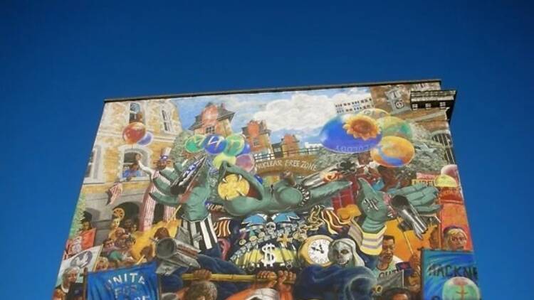 Dalston Peace Mural 