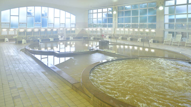 「ワンコイン温泉」で心身を開放する。 「ワンコイン温泉」で心身を開放する。