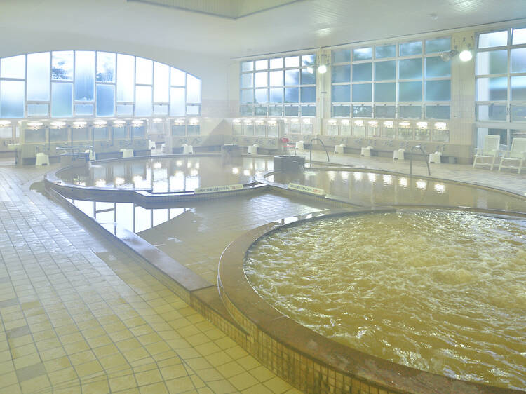 「ワンコイン温泉」で心身を開放する。 「ワンコイン温泉」で心身を開放する。