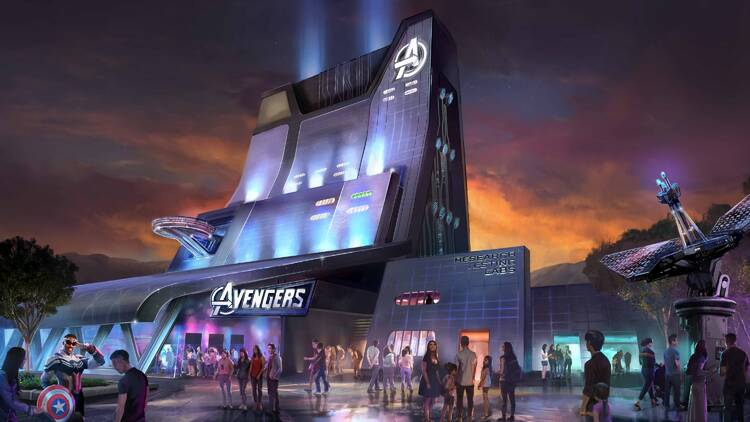 Hong Kong Disneyland Marvel Stark Expo