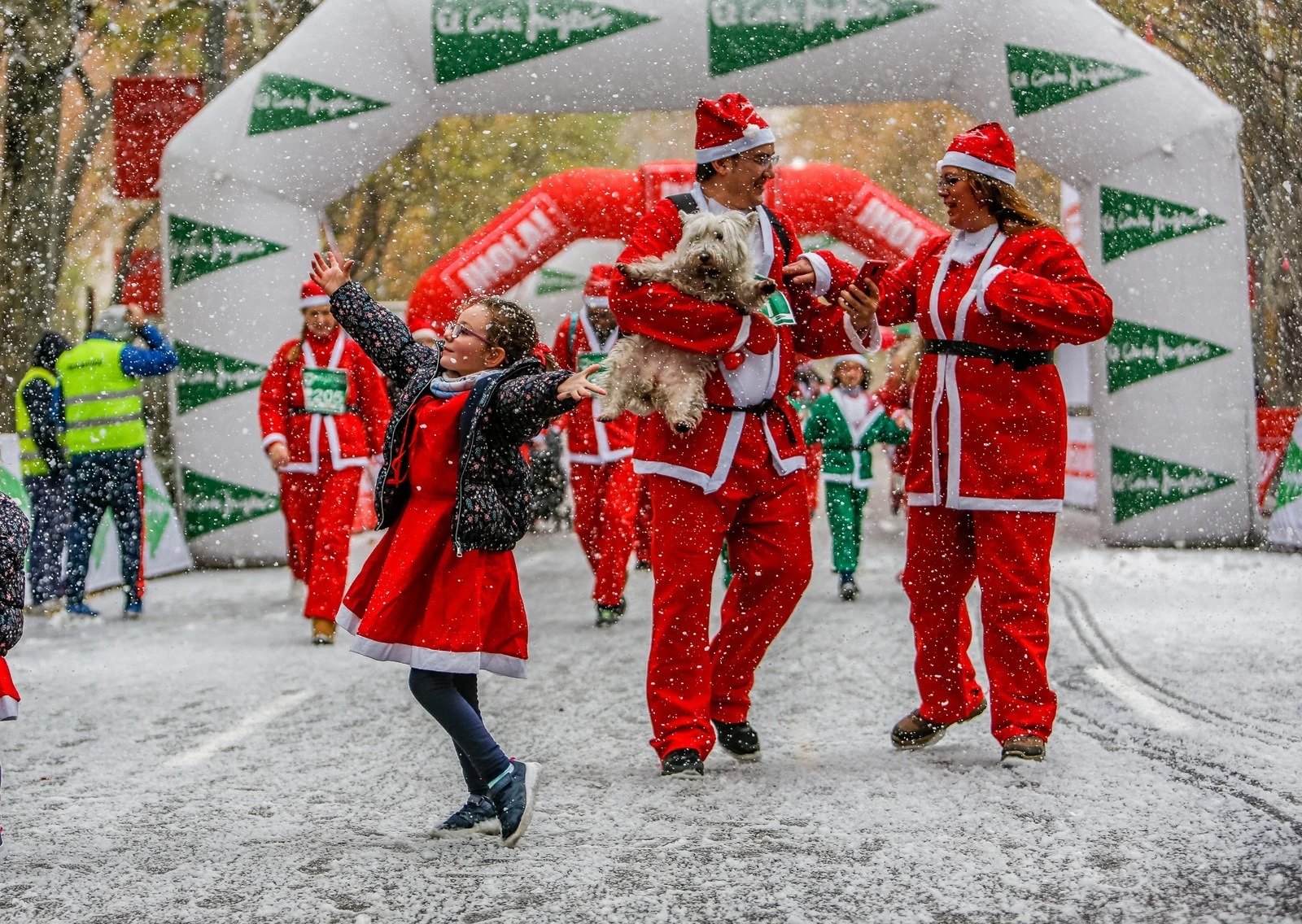 Carrera El Corte Ingl&eacute;s Pap&aacute; Noel 