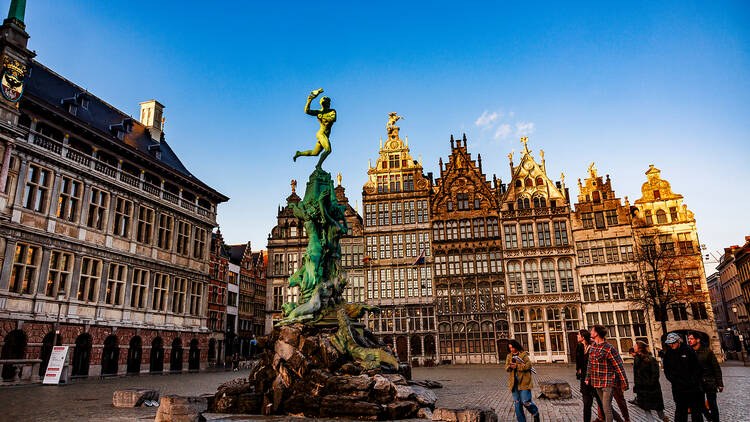 Soak in the ambiance at Grote Markt
