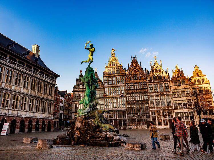 Soak in the ambiance at Grote Markt