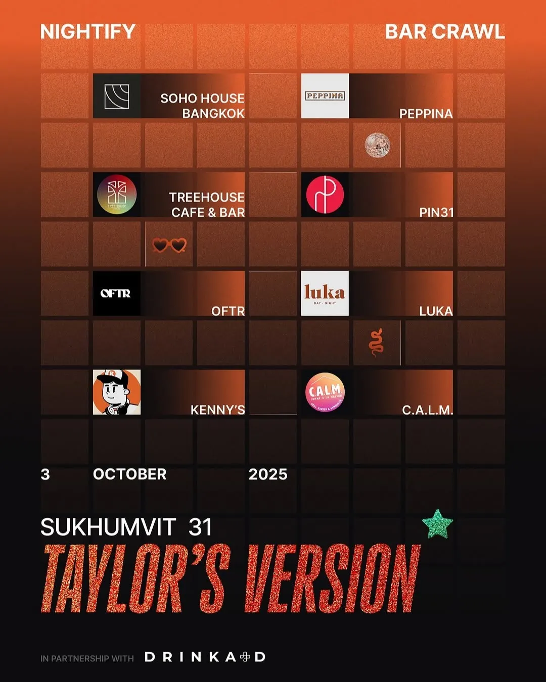 Taylor Swift bar