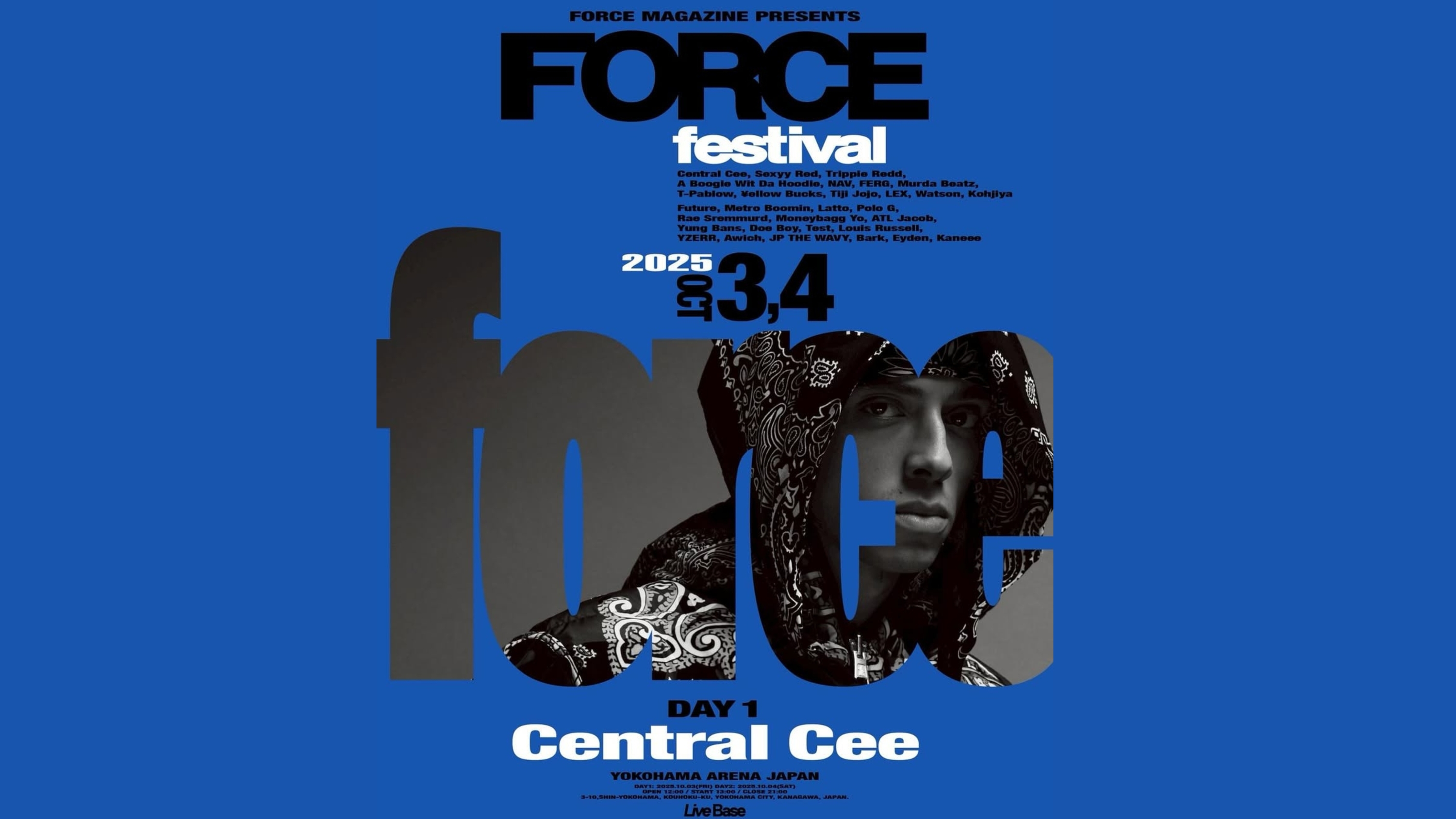 洋楽 G-RAP FESU Force Festival 2025 | Things to do in Tokyo