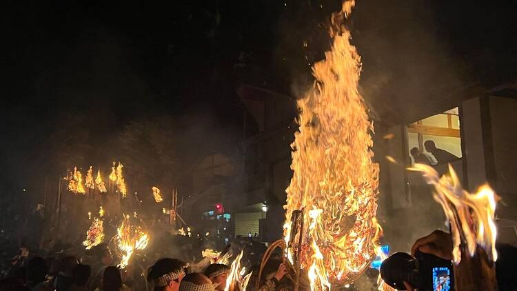 Kurama Fire Festival in Kyoto