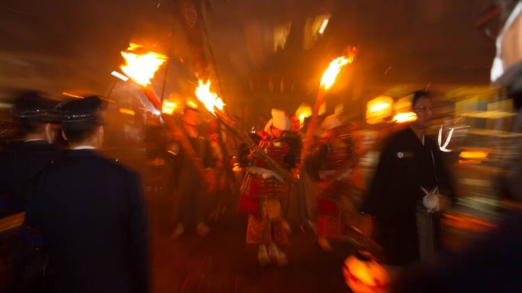 Kurama Fire Festival in Kyoto