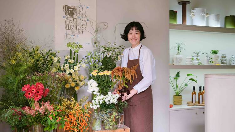 14. お気に入りの花と出合う。