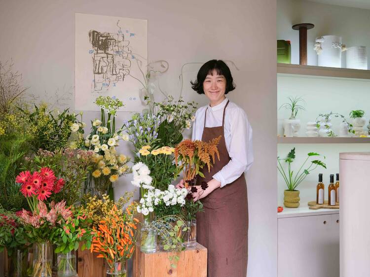 14. お気に入りの花と出合う。