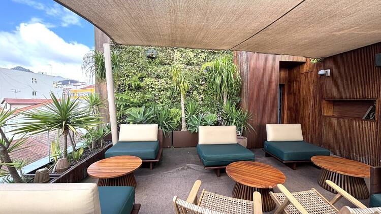 Terrace at The Vintage Lisbon
