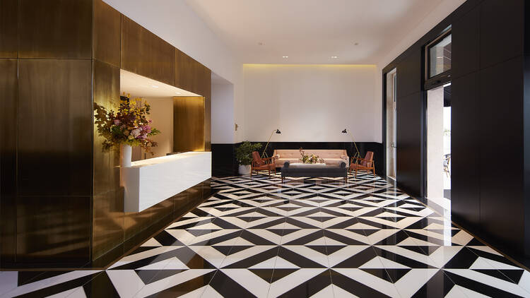 The Lumiares lobby