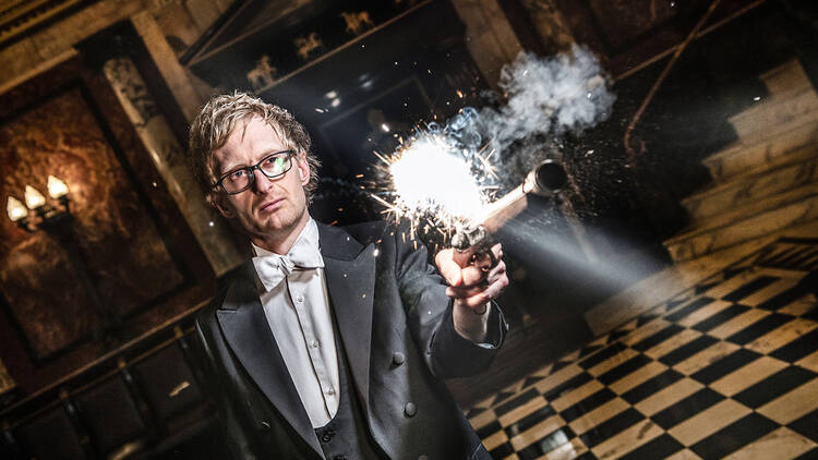 Discover an award-winning night of spellbinding magic at a hidden Masonic Temple
