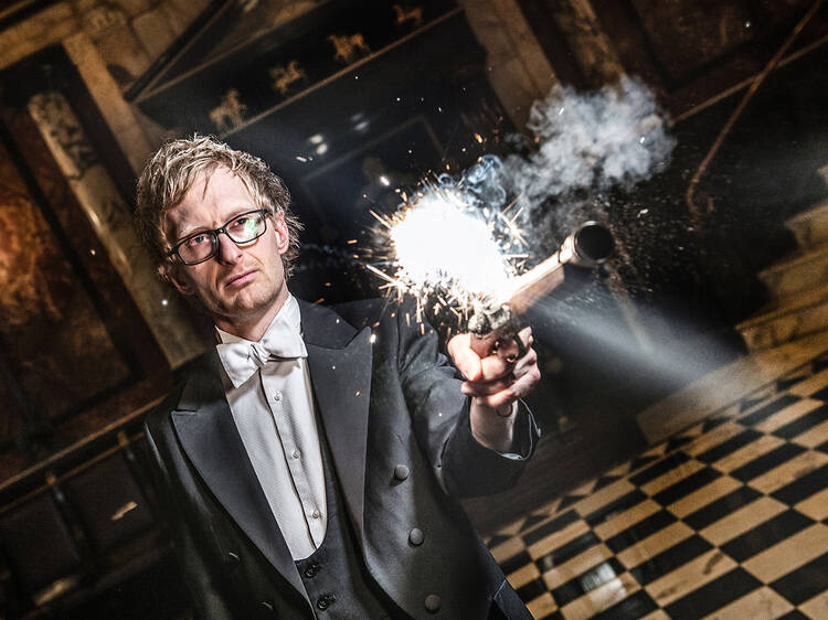 Discover an award-winning night of spellbinding magic at a hidden Masonic Temple