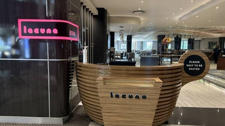 Lacuna entrance at Sun the Maslow in Sandton