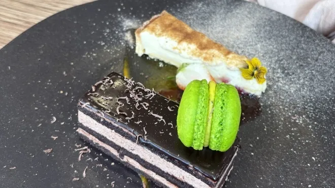 Lacuna yummy dessert at Sun The Maslow in Sandton