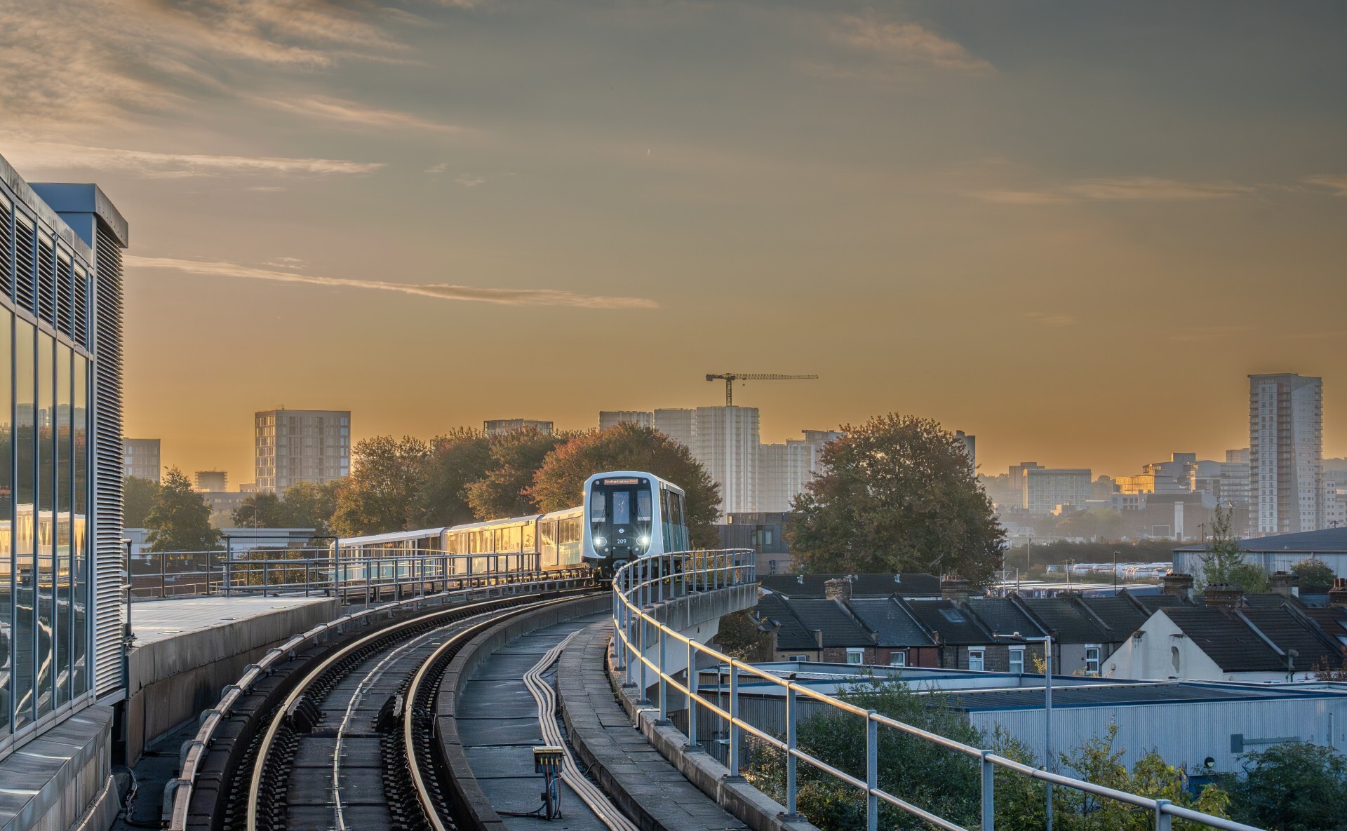 New DLR trains 