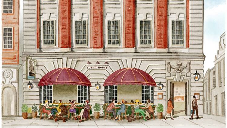 The Trafalgar, pub in Chelsea