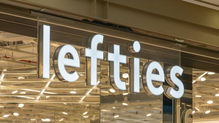 Lefties shop in Lisbon, Portugal