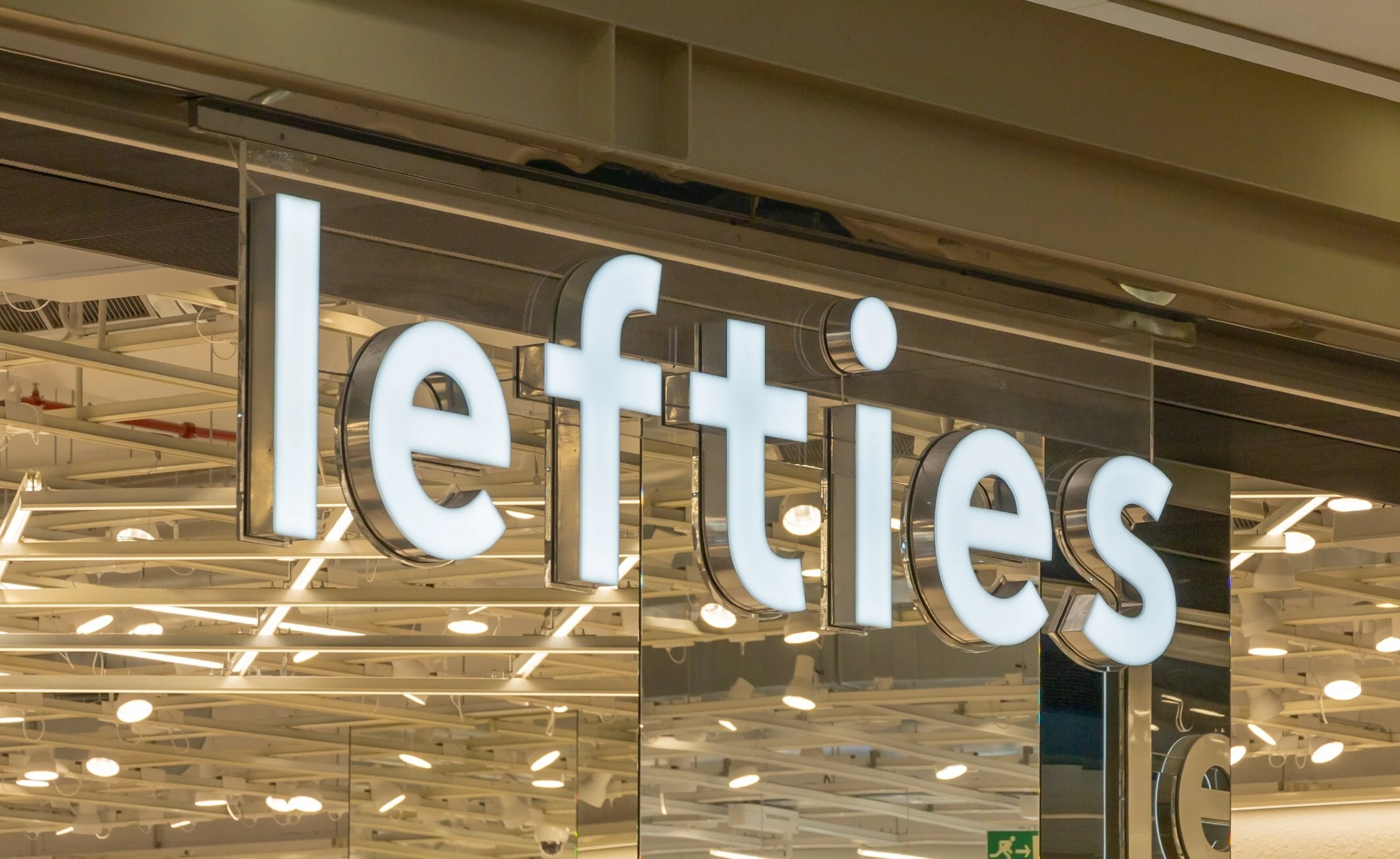 Lefties shop in Lisbon, Portugal