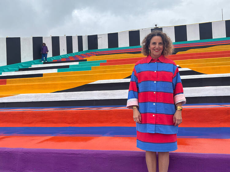 Camille Walala llena de color el Papalote Museo del Niño Camille Walala llena de color el Papalote Museo del Niño