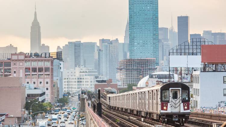 New York subway train
