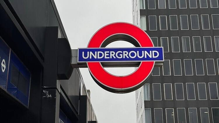 London Underground sign in London