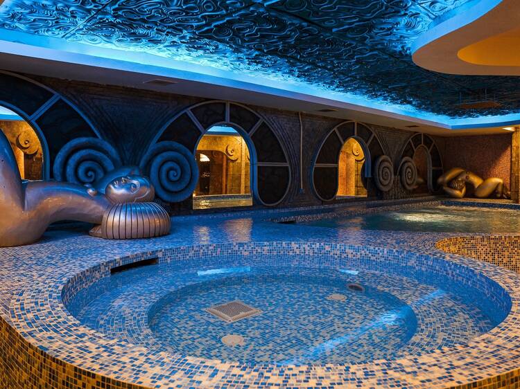 Have some R&R at a 24-hour spa