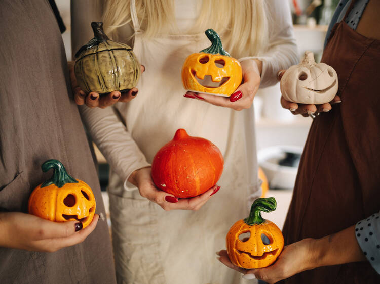 Sip and Clay: Halloween Edition