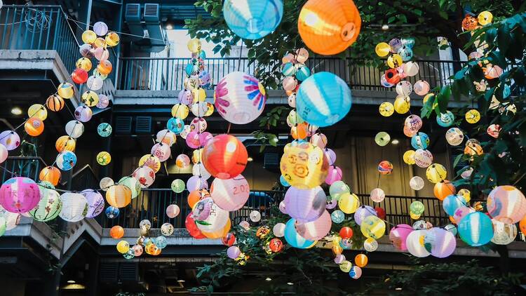 中秋活動2025：藍屋花燈