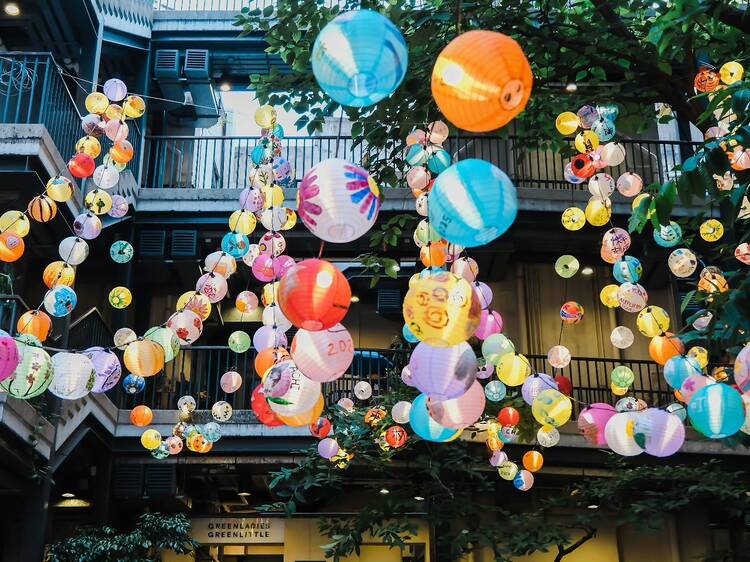 中秋活動2025：藍屋花燈