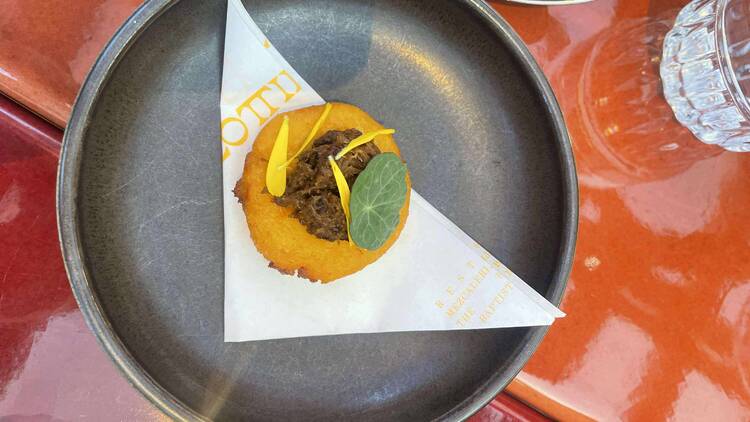 The kangaroo tail sope at Lottie
