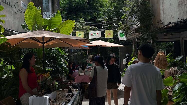 จิบชาชิลๆ ในบรรยากาศสบายๆ ท่ามกลางพื้นที่สีเขียวในงาน Kin Cha Mai? Teagether!