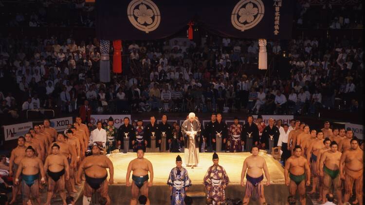 Photograph: The Grand Sumo Tournament