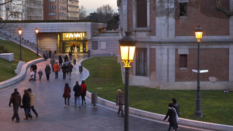 El Museo del Prado de noche El Museo del Prado de noche