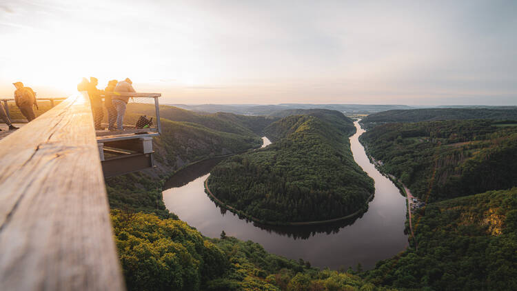 Saarschleife Tafeltour Saarschleife Tafeltour