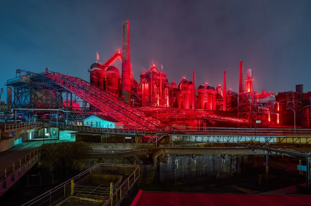 L'usine sid&eacute;rurgique de V&ouml;lklingen 