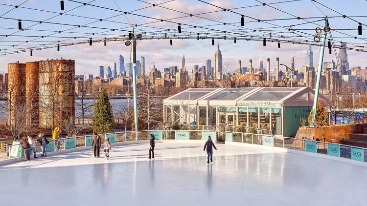 Skate at Domino Park