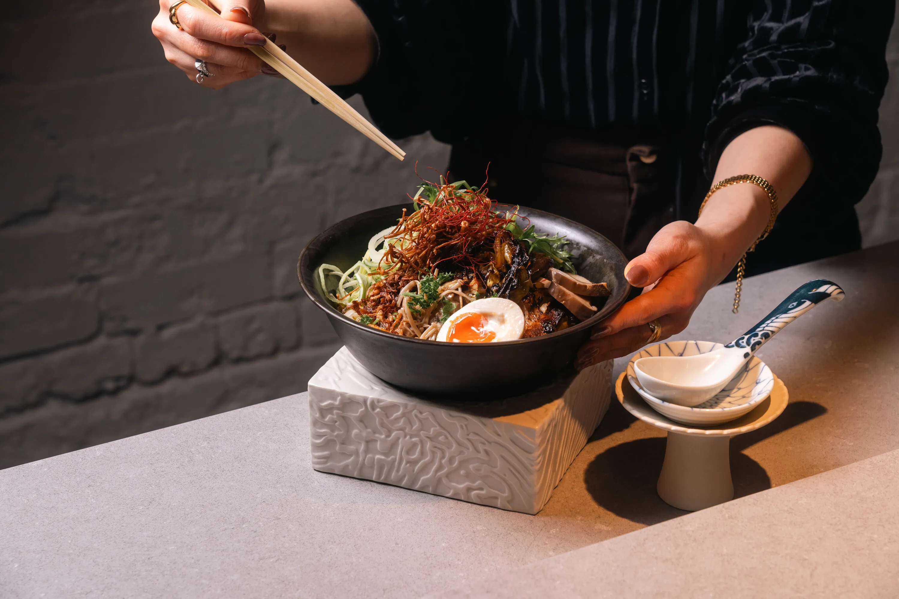 Ramen bowl from Iki