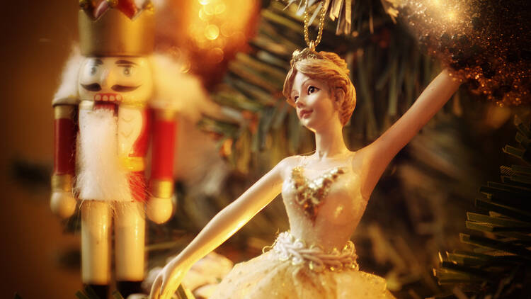 Close-Up Of Christmas Decoration