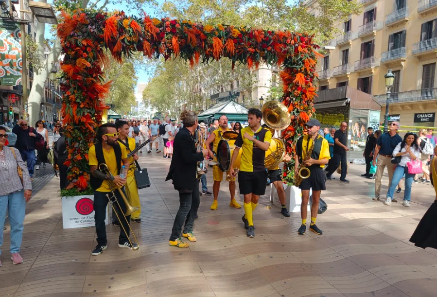 Amics de la Rambla, festa del roser