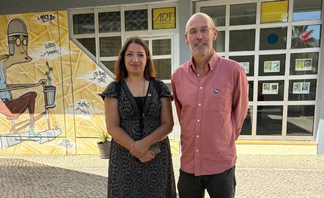 Os cabe&ccedil;as-de-lista do Volt para o Lumiar, de visita &agrave; Associa&ccedil;&atilde;o de Residentes de Telheiras