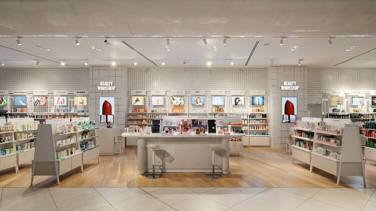 Selfridges beauty counter in Birmingham 